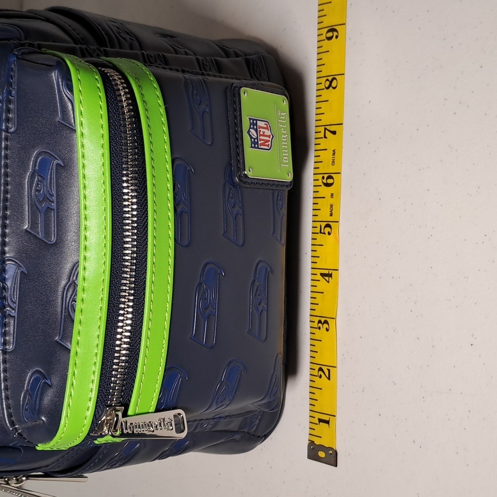 Loungefly Seattle Seahawks Backpack - Picture 9 of 11